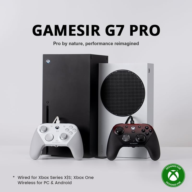 GameSir G7 Pro 1000Hz Xbox és Android kontroller töltőállomással - Mech White