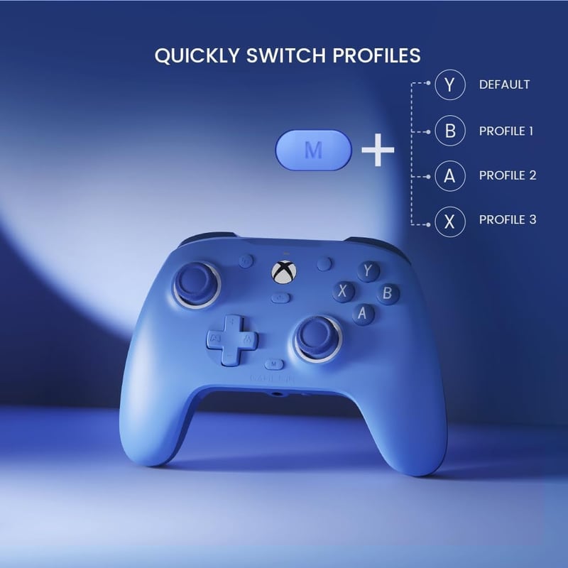 GameSir G7 SE Kék Vezetékes Kontroller Xbox Series X|S és PC-hez Hall Effect Joystick