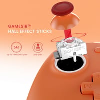 GameSir G7 SE Vezetékes Kontroller Xbox Series X|S PC Narancssárga Hall Effect 3