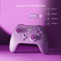 GameSir G7 SE Vezetékes Kontroller Xbox Series X|S, Xbox One, Windows 10/11 - Hall Effect Joystick, Lila 8