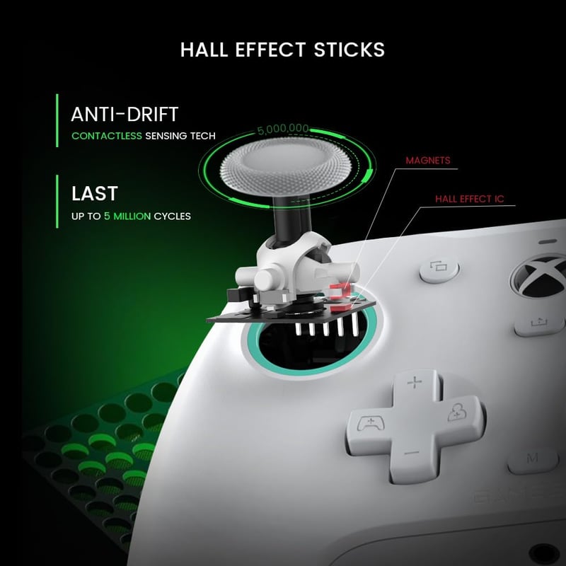 GameSir G7 SE Xbox One Controller Hall Effect Stickkel Windows PC-hez