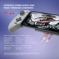 GameSir G8 Galileo USB-C Mobilgamepad Hall Effect Joystick Triggerrel 5