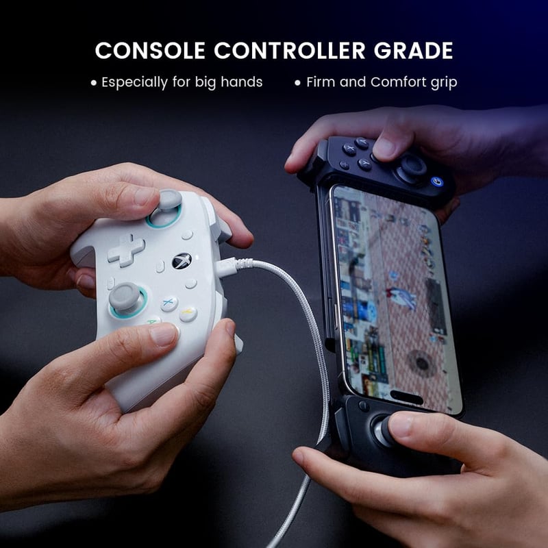 GameSir G8 Plus Bluetooth Wireless Gamepad Switch iOS Android Tablethez Hall Effect