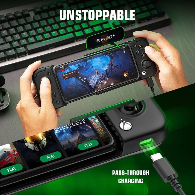 GameSir X2 Pro Android Mobil Játékvezérlő Type-C (100-179mm) - xCloud, Stadia, Luna, Apex Kompatibilis - 1 Hónap Xbox Game Pass Ultimate - T