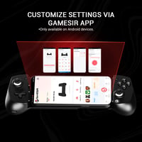 GameSir X5 Lite mobil gaming kontroller Android és iPhone 15/16 készülékekhez (USB-C), Hall Effect joystick 7