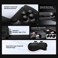 GameSir X5 Lite mobil gaming kontroller Android és iPhone 15/16 készülékekhez (USB-C), Hall Effect joystick 5