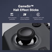 GameSir X5s Bluetooth Wireless Gaming Controller Switch 2/Android/iOS/PC Hall Effect Joystick 4
