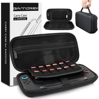 Gamorek Nintendo Switch 2 Hordtáska 24 Játékkártya Tárolóval és Zubehör Rekeszekkel 1