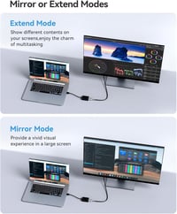 Adaptér GANA USB–HDMI, 1080P, USB 3.0/2.0 – čierny 2