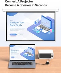 Adaptér GANA USB–HDMI, 1080P, USB 3.0/2.0 – čierny 3