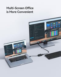 Adaptér GANA USB–HDMI, 1080P, USB 3.0/2.0 – čierny 4