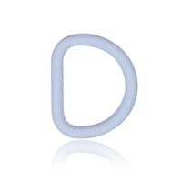 Ganzoo D-prsten od cinka sa silikonskom presvlakom, unutarnja dimenzija 25 mm, debljina materijala 4 mm, 5 komada, otporan na koroziju, DIY ogrlica za pse, Paracord 550, pa 3