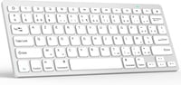 GAOJIE Bluetooth Billentyűzet Tablet iPad Samsung iOS Android Ezüst Fehér 1
