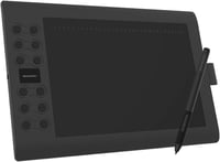 GAOMON M106K PRO 10x6" Professzionális Grafikus Rajztábla 28 Programozható Gombbal - Windows/Mac/Android Kompatibilis - Digitális Rajzolásho 1