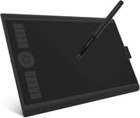 GAOMON M10K Grafikus Rajztábla - 10x6,25" Rajzfelület, 8192 Nyomásérzékenységi Szint, Elem Nélküli Toll, Windows/Mac/Android Kompatibilis 1