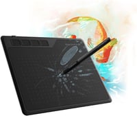 GAOMON S620 Grafikus Rajztábla 8192 Nyomásérzékenységi Szinttel, 4 Programozható Gombbal, Akkumulátor Nélküli Tollal, OSU Játékhoz és Rajzol 1