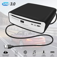 Gaqnzjx Univerzális Hordozható Külső CD Lejátszó - USB Csatlakozás Autóhoz, Laptophoz, TV-hez - Android 4.0 Navigációval Kompatibilis 3