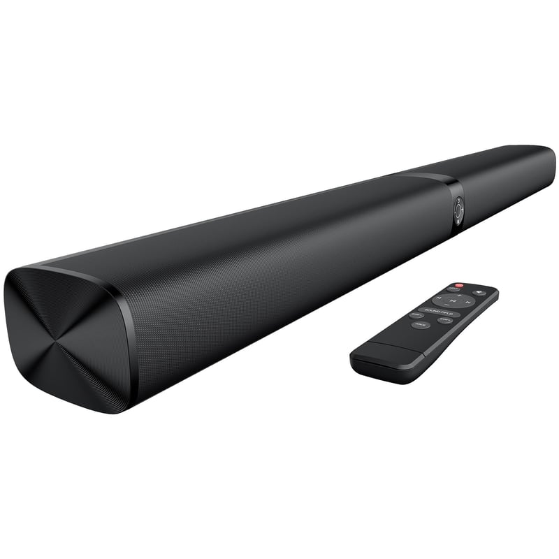 GarageRock 2-u-1 odvojivi TV soundbar, Bluetooth 5.3, 3 načina zvuka, ARC/Opt/Aux - crni