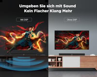 GarageRock Bluetooth 5.3 TV hangprojektor fekete, szét 5