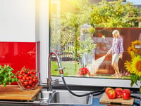Gardena 18210-20 Kohútiková prípojka pre vnútorné kohútiky – s vonkajším závitom M 22 x 1 a vnútorným závitom M 24 x 1, adaptér na pripojenie zavlažovacieho systému 3