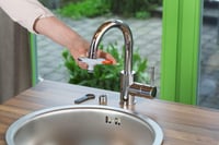 Gardena 18210-20 Kohútiková prípojka pre vnútorné kohútiky – s vonkajším závitom M 22 x 1 a vnútorným závitom M 24 x 1, adaptér na pripojenie zavlažovacieho systému 8