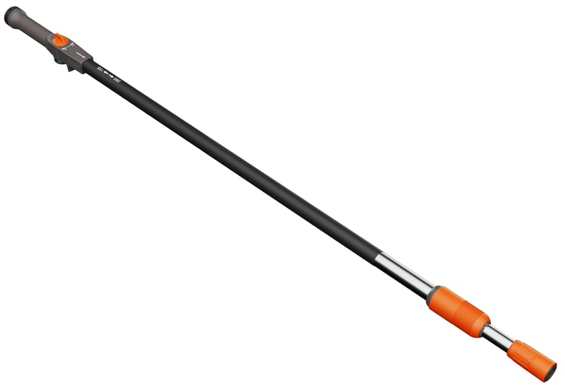 Gardena 18804-20 Teleskópos Nyél M-XL: Vízvezetékes Tisztítónyél 155-260 cm, Alumínium, Távolabbi Felületekhez