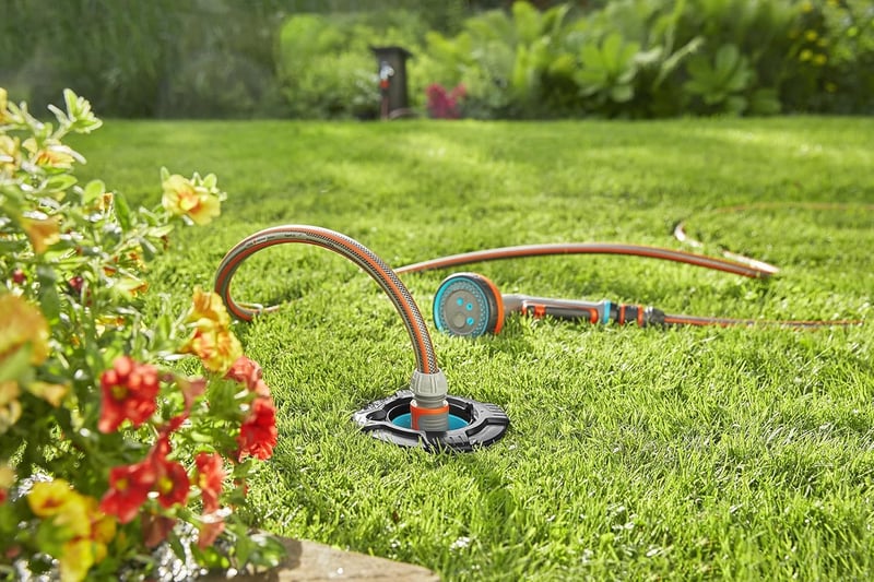 Gardena 3/4" csatlakozó locsolórendszer beépített szeleppel és szűrővel - Water Socket