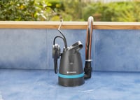 Ponorné čerpadlo na čistú vodu Gardena 8600 Basic – 400 W, 8600 l/h, s plavákovým spínačom, ploché sanie 4 mm, pre záhradné bazény (9001-47) 7