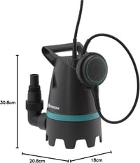 Gardena 9200 Basic szennyvíz merülő szivattyú úszókapcsolóval 8