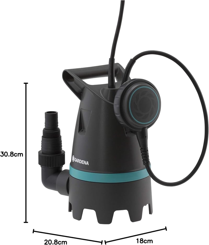 Gardena 9200 Basic szennyvíz merülő szivattyú úszókapcsolóval