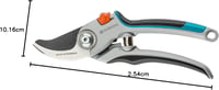 Gardena Aluminium Metszőolló B/L Bypass 25mm Cserélhető Pengével - keine Saftrille, Fresh wood 6