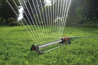 Gardena Aqua L pravokutna prskalica za travnjak - površina 120-280 m², domet 8-16 m, filtar od nehrđajućeg čelika (18704-20) 3