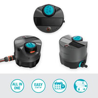 Gardena AquaPrecise sustav za navodljavanje travnjaka do 320 m² – solarni pogon, Bluetooth, ravnomjerno raspršivanje vode, za sve oblike vrtova, jednostavna instalacija (16000-20) 10