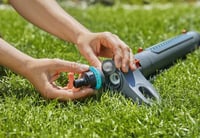 Gardena AquaZoom M pravokutna prskalica – površina zalijevanja 9-250 m², domet 3-18 m, ugrađeni metalni filtar, 18712-20 8