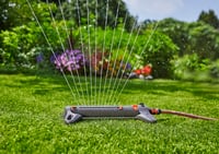 Gardena AquaZoom S oscilirajuća prskalica – 9-150 m² površina zalijevanja, 3-15 m domet, ugrađeni metalni filtar (18710-20) 2