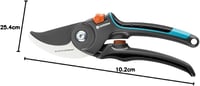 Gardena B/M Bypass Metszőolló 24mm Ágvágáshoz Rugós Fogantyúval 6
