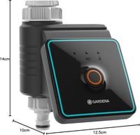 Gardena Bluetooth öntözésvezérlő okos applikációval, automata kerti és erkély öntözéshez, 3 program 9