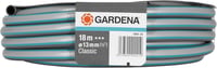 Furtun de grădină Gardena Classic 13 mm (1/2 tol) 18 m, rezistent la UV, rezistent la presiune de 22 bari, inserție textilă, gri, fără accesorii de sistem (18001-20) 2