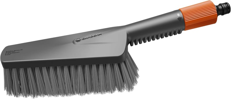 Gardena Cleansystem kézi kefe M puha felületekhez vízcsatlakozással
