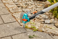 Gardena Combisystem 3-u-1 čistač fuga: uklanjanje korova i mahovine iz uskih i širokih fuga, metalne čekinje, oštrica od nehrđajućeg čelika, za CS ručku (03608-20) 5