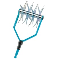 Gardena Combisystem zvjezdasta motika – radna širina 14 cm, kvalitetan čelik, pocinčani zvjezdasti kotači, kultivator za pripremu gredica, tirkizna 2