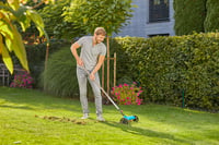 Ručný vertikutátor Gardena Combisystem, pracovná šírka 32 cm, na odstraňovanie machu a buriny, s robustnými kolesami, 3395-88 4