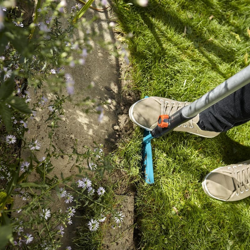 Gardena combisystem rozsdamentes acélpengés fűszegély-vágó kerthez - Single, combisystem Lawn Edge Trimmer