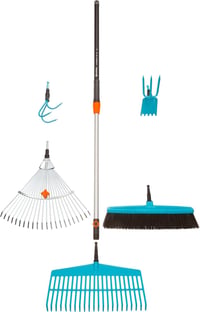 Gardena combisystem Teleskopická násada 90-145 cm, nastaviteľná predlžovacia násada pre drobné náradie combisystem, spojenie bez vibrácií, s očkom na zavesenie 6