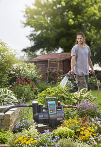 Automatická domáca vodáreň Gardena Comfort 5000/5E LCD – 5000 l/h, 1300 W, LCD displej, ochrana proti behu nasucho, energeticky úsporné domáce čerpadlo (1759-20) 9