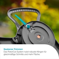 Akumulátorový vyžínač Gardena ComfortCut 23/18V P4A – záber 230 mm, teleskopická násada, otočná hlava, s 18V akumulátorom (14701-20) 5