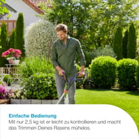 Akumulátorový vyžínač Gardena ComfortCut 23/18V P4A – záber 230 mm, teleskopická násada, otočná hlava, s 18V akumulátorom (14701-20) 2