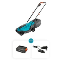 Gardena EasyMax 30/18V P4A Akumulatorska kosilica set – Nož za košnju, lagani dizajn, podešavanje visine, sakupljač trave, bežična (14629-20) 7