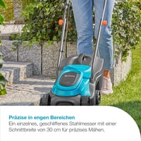 Gardena EasyMax 30/18V P4A Akumulatorska kosilica set – Nož za košnju, lagani dizajn, podešavanje visine, sakupljač trave, bežična (14629-20) 2