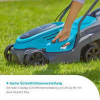 Gardena EasyMax 32/18V akumulatorska kosilica set, širina reza 32 cm, 200 — neispravno, za dijelove: ne uključuje se (stanje: pogledajte 2. sliku) 8